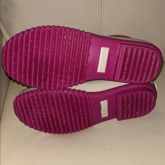 Sugar Pink and White Glitter Boots - Picture 5 of 6